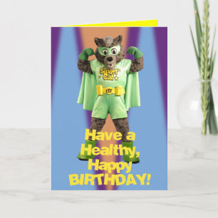 Cartão de Aniversário de Gato Inteligente ETV