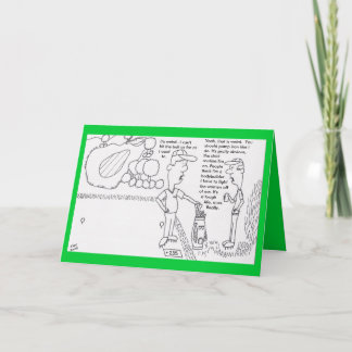 Cartão de Aniversário de Golf