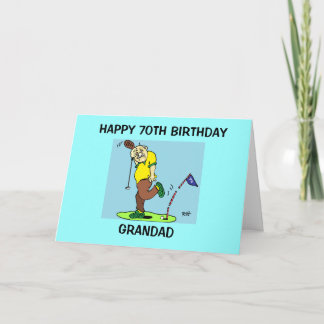 CARTÃO DE ANIVERSÁRIO DE GRANDE 70