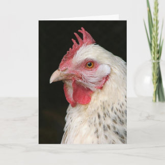 Cartão de aniversário de Hen em checo