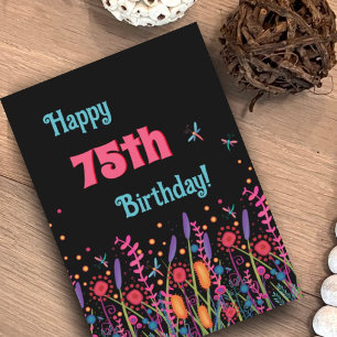 Cartão de Aniversário de Idade Personalizável Boni