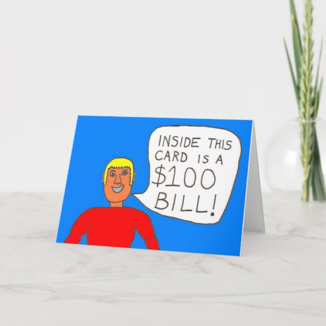 Cartão de aniversário de John Griggs (Frente)