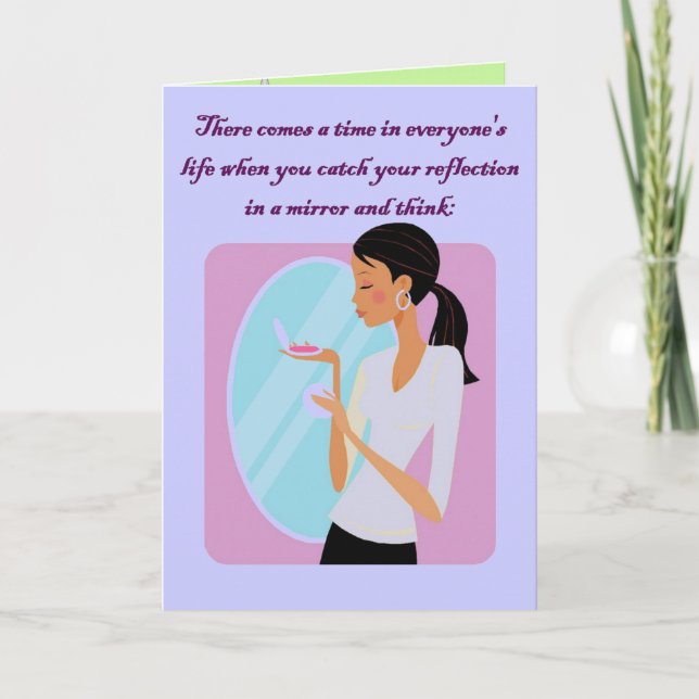 Cartão de aniversário de Macy (Frente)