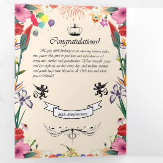 Cartão de Aniversário de Melinda