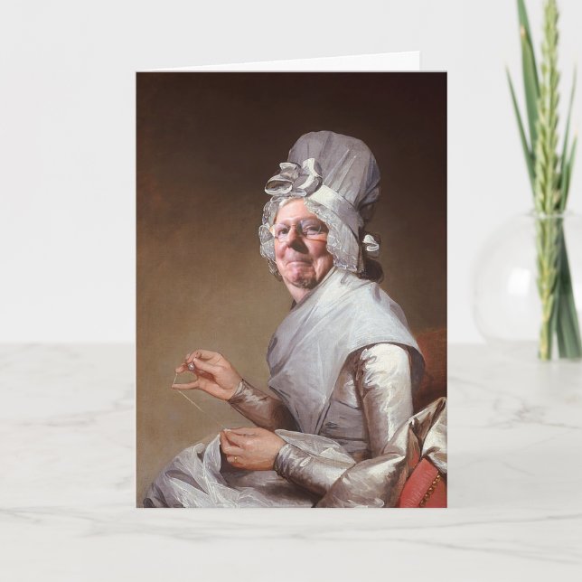 Cartão de Aniversário de Moscou Mitch (Frente)