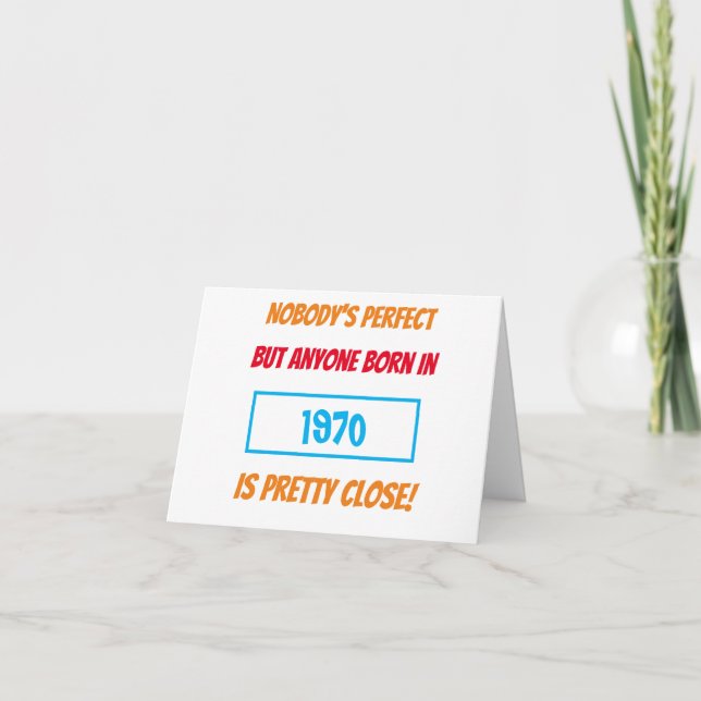 Cartão De Aniversário De Nascer Engraçado Para Ele (Frente)