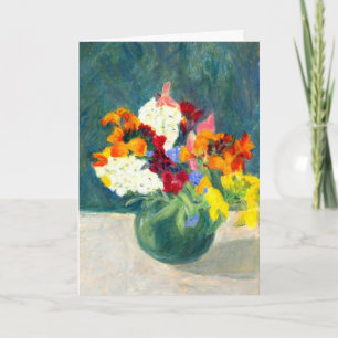 Cartão de Aniversário de primavera Posy