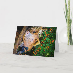 Cartão de Aniversário de Saída