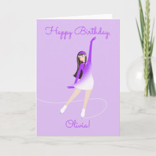 Cartão de Aniversário de Skater