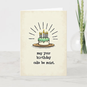 Cartão de Aniversário de Vela Artesanal