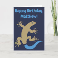 Cartão de Aniversário Divertido e Personalizado de