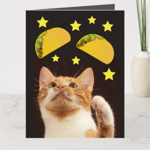 Cartão de Aniversário Divertido para a Taco do ESP