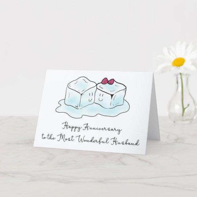 Cartão de Aniversário Divertido para Marido (Planta pequena)