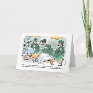 Cartão de aniversário do advogado de Cirurgia