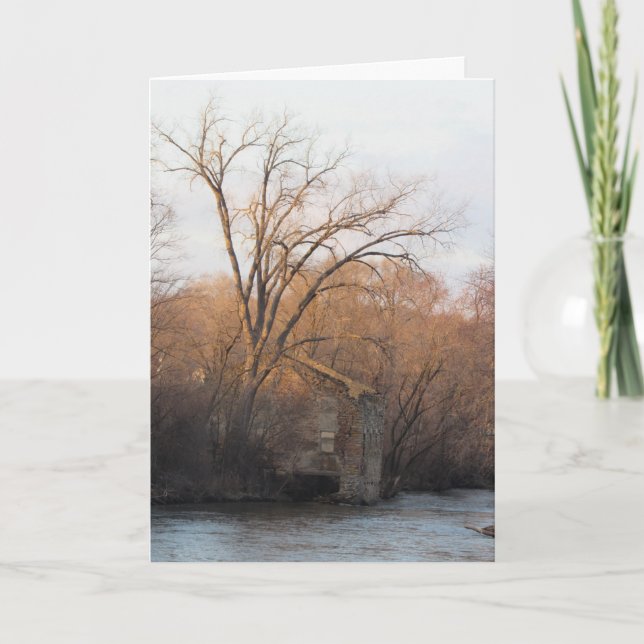 Cartão de Aniversário do "Archibald Mill Ruins" nº (Frente)