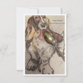 Cartão de Aniversário do Bassie