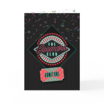 Cartão de Aniversário do Boomers Club