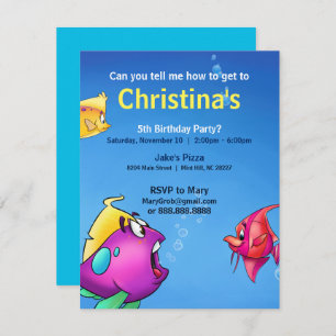 Cartão de aniversário do Bubble