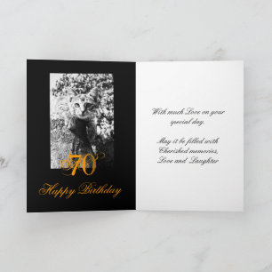 Cartão de Aniversário do Cat Lovers, Kitten Cheeky