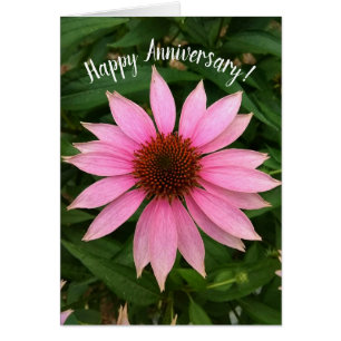 Cartão de Aniversário do ConEFlower Puro Brilhante