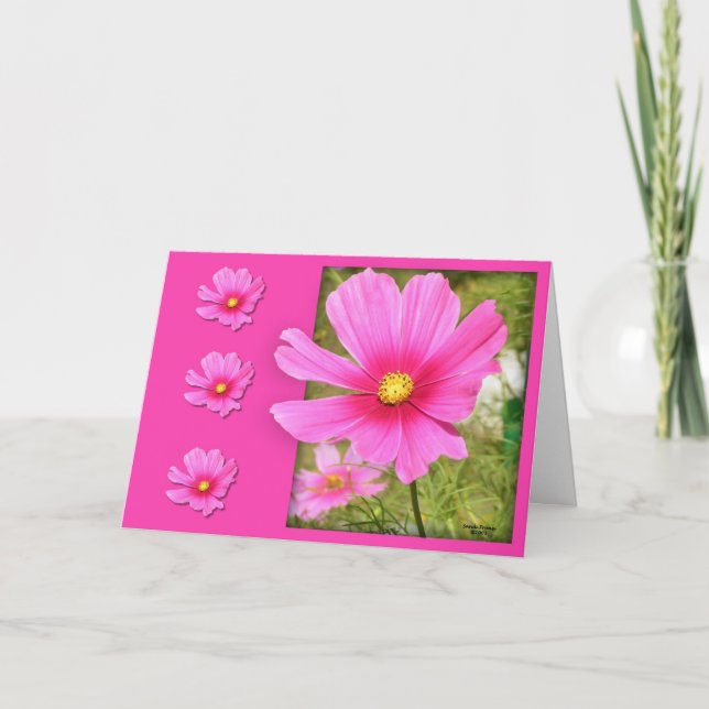 Cartão de Aniversário do Cosmos (Frente)