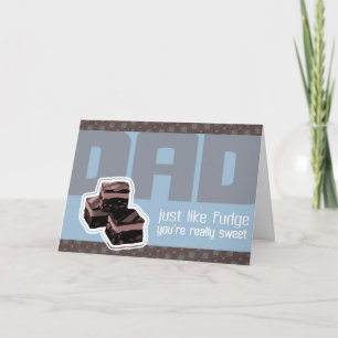 Cartão de aniversário do Dia de os pais ou do Pai