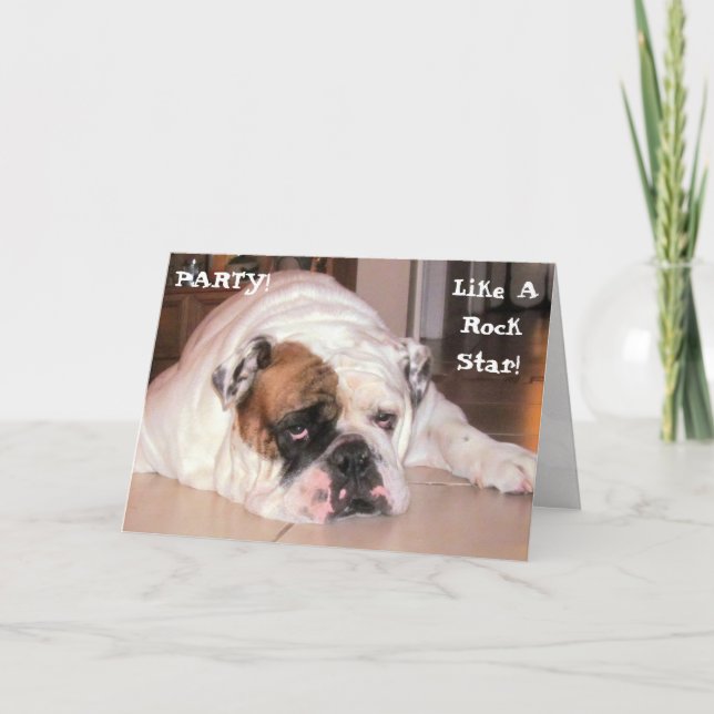 Cartão de aniversário do diesel (Frente)