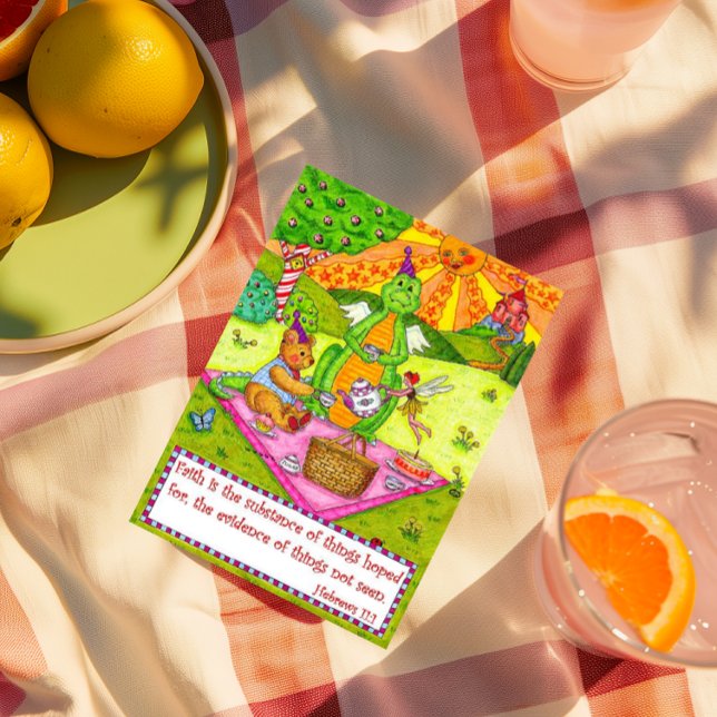 Cartão de Aniversário do Dragão Picnic (Criador carregado)