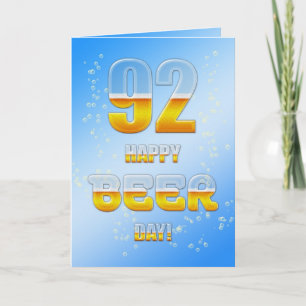 Cartão de aniversário do Feliz Dia da Cerveja, 9