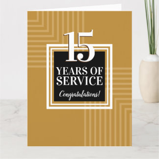Cartão de aniversário do funcionário do marco de m