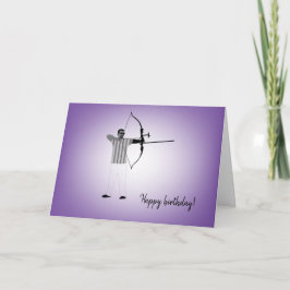 Cartão de Aniversário do Homem de Designs de Diver