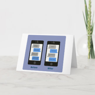 Cartão de aniversário do iPhone