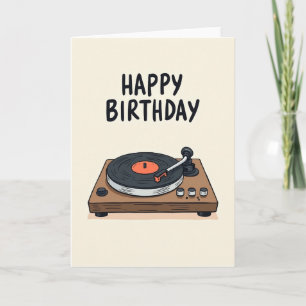 Cartão de Aniversário do Jogador Retro