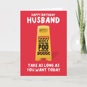 Cartão de Aniversário do Marido