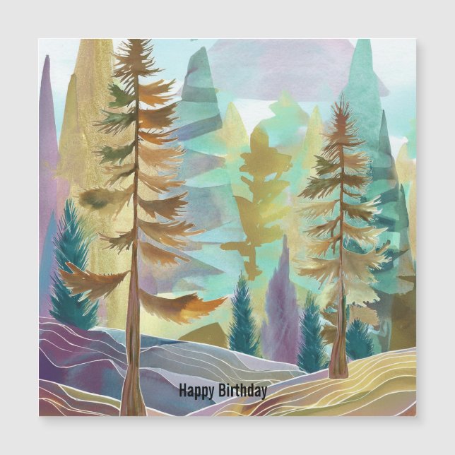 Cartão de Aniversário do Mens (Frente)