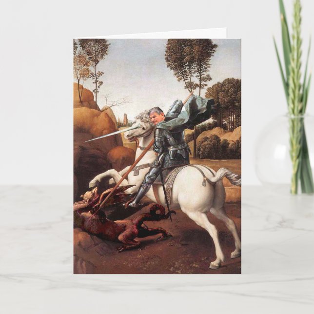 Cartão de Aniversário do Meu Herói (Frente)