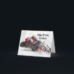 CARTÃO DE ANIVERSÁRIO DO NETO CORREDOR<br><div class="desc">Perfeito para o neto demônio da velocidade.</div>