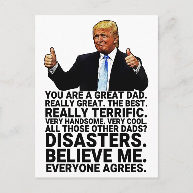 Cartão de Aniversário do Pai Engraçado (Frente)