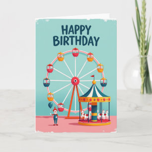 Cartão de Aniversário do Parque Alegre
