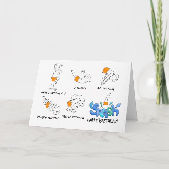 Cartão de aniversário do Rico (Frente)