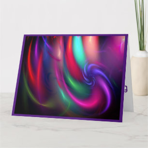 Cartão de aniversário do Spinner Fireworks - Cartã