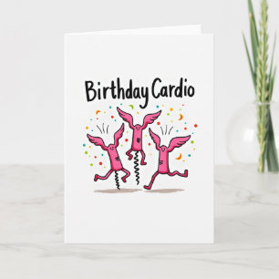 Cartão de Aniversário do Trio Alegre