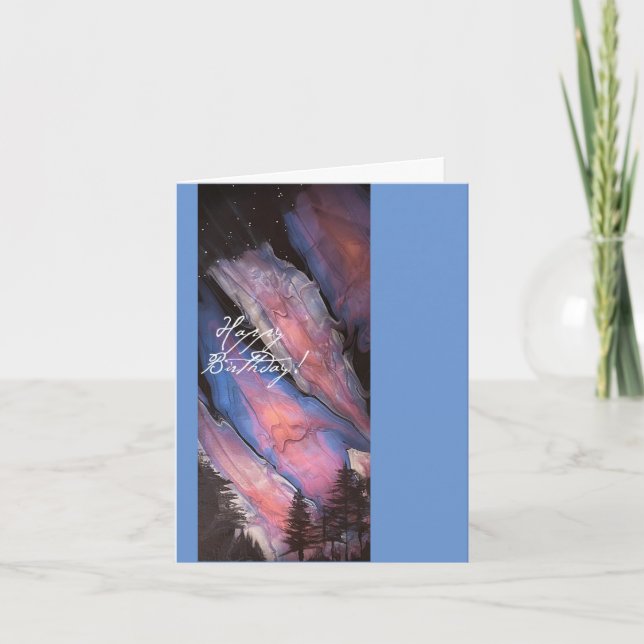 Cartão de Aniversário Dobrado (Frente)