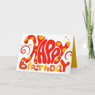 Cartão de Aniversário - Dotty