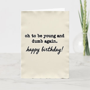 Cartão de Aniversário em Estilo Vintage