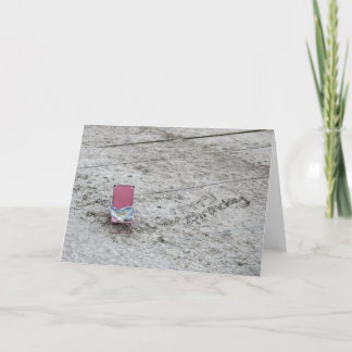 Cartão de aniversário engraçado