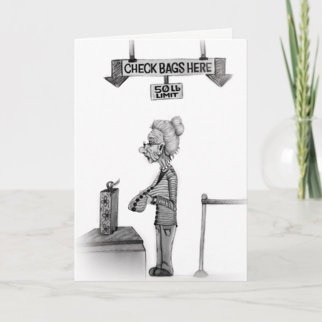 Cartão de Aniversário Engraçado (Frente)