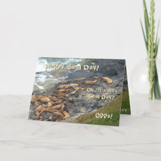 Cartão de Aniversário Engraçado