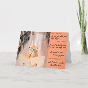 Cartão de Aniversário Engraçado 