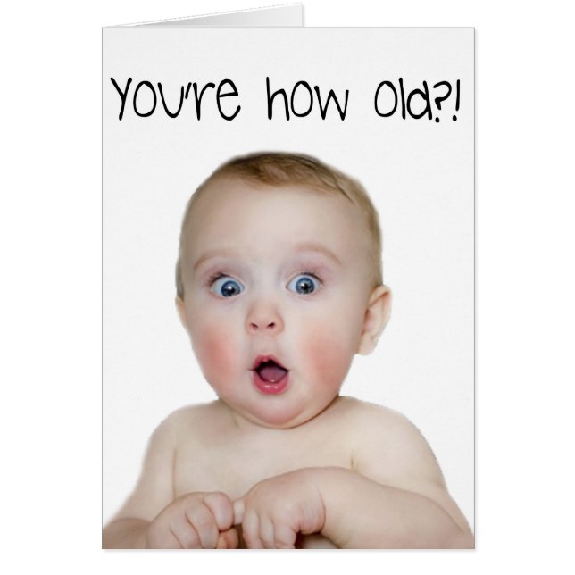 Cartão de Aniversário Engraçado (Frente)